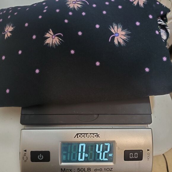 Free People Intimately Dress Medium Black Floral Longwood Slip Fairy Whimsy Boho - Picture 15 of 15